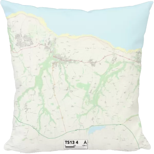 Redcar & Cleveland TS13 4 Map