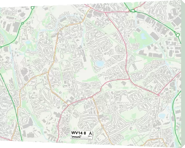 Wolverhampton WV14 8 Map