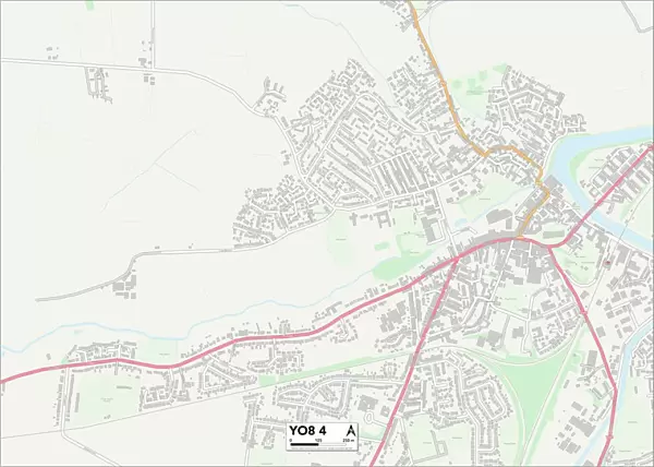 York YO8 4 Map