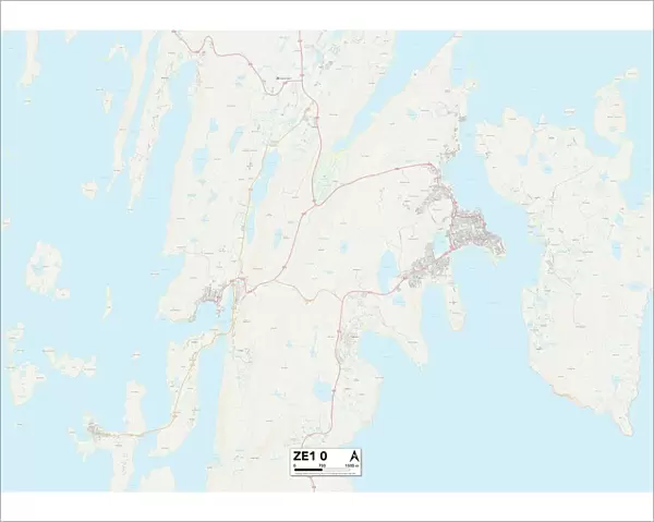 Shetland ZE1 0 Map