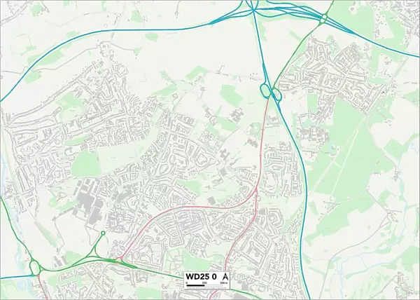 Watford WD25 0 Map