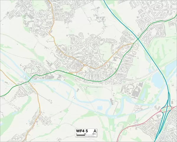 Wakefield WF4 5 Map