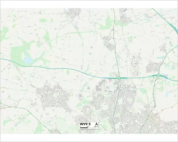 Wolverhampton WV9 5 Map