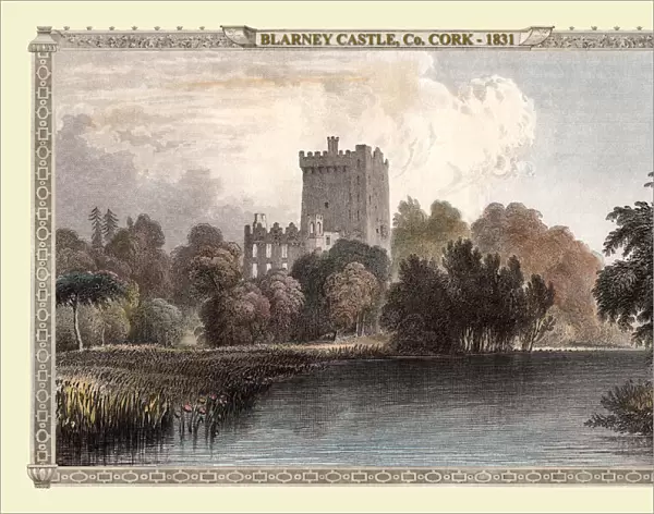 View of Blarney Castle, Ireland 1831