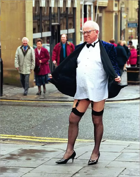 Actor Ken Morley who is appearing in The Rocky Horror Show at the Theatre Royal