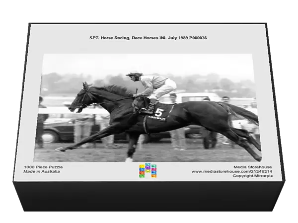 SPT. Horse Racing, Race Horses iNI. July 1989 P000036