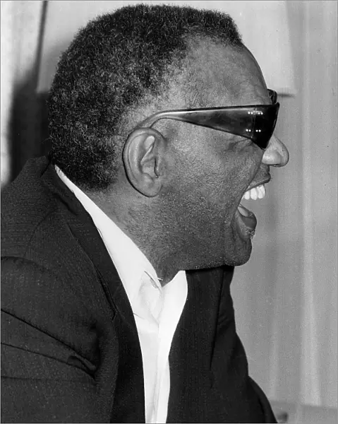 Ray Charles blues singer pop circa February 1981