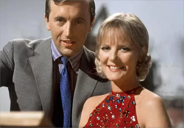 David Frost and Petula Clark who both appeared in a show at Coventry theatre