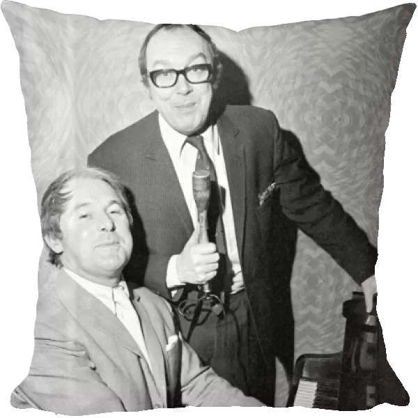 Morecombe & Wise are pictured at Coventrys Hotel Leofric where they are appearing in