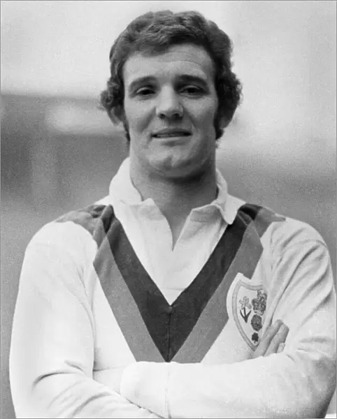 John Bates of Dewsbury Rugby League Club and member of the 1974 Great Britain side to