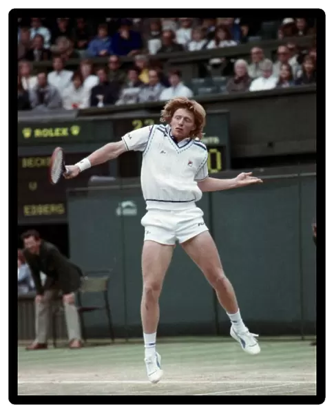 Wimbledon Final. Boris Becker v. Stefan Edberg. July 1988 88-3581