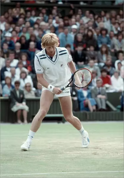 Wimbledon Final. Boris Becker v. Stefan Edberg. July 1988 88-3581-015
