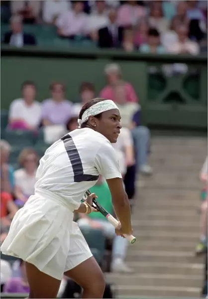 Wimbledon Tennis. Zina Garrison v. Steffi Graf. July 1991 91-4197-190