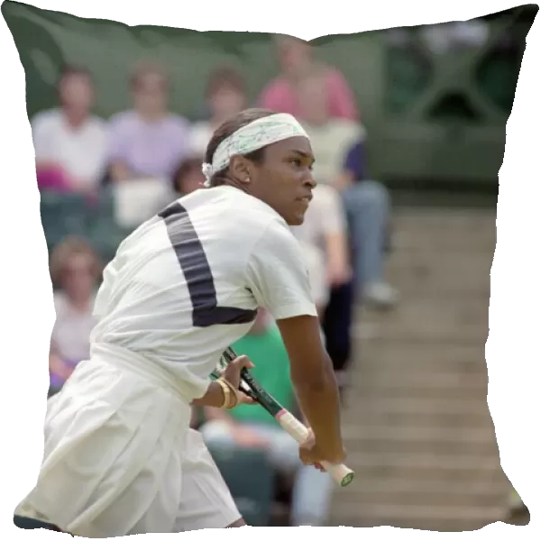 Wimbledon Tennis. Zina Garrison v. Steffi Graf. July 1991 91-4197-190