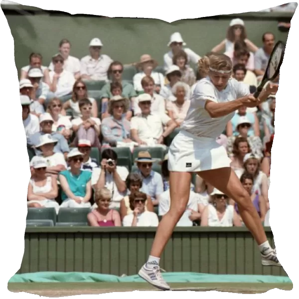 Wimbledon. Steffi Graf. July 1991 91-4353-046