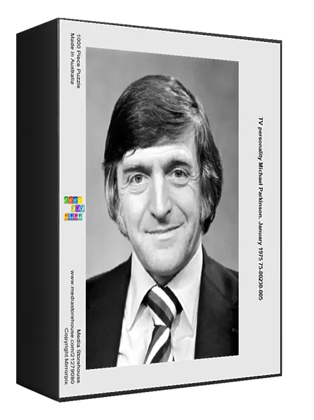 TV personality Michael Parkinson. January 1975 75-00230-005