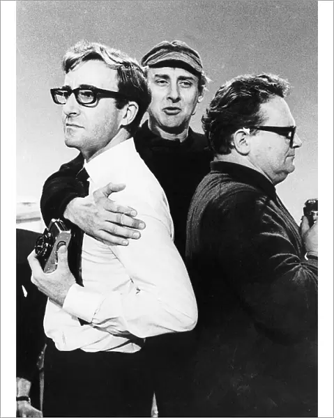 Cast of the television show the GOONS (L-R ) Peter Sellers Spike Milligan