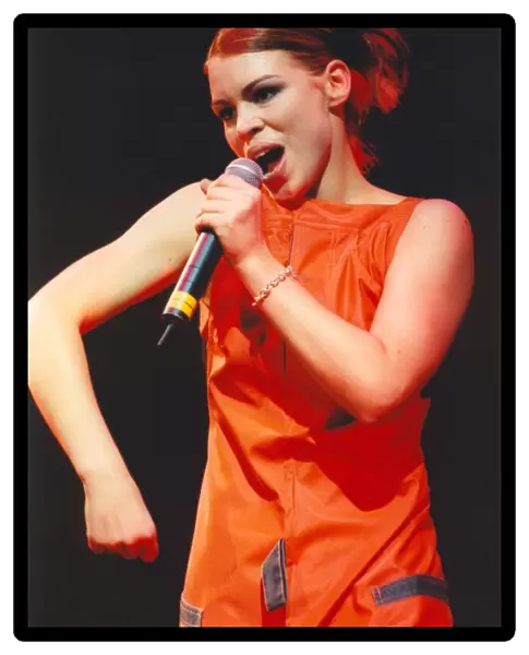 Billie Piper performing at the Newcastle Arena. December 1998