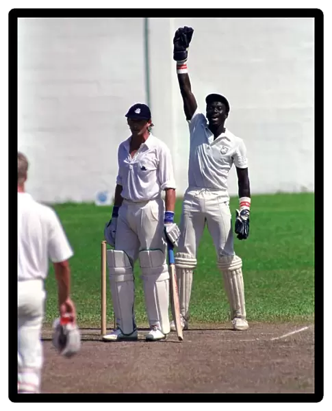 February 1990 90-1082-065 International Test Match Cricket. West Indies vs England
