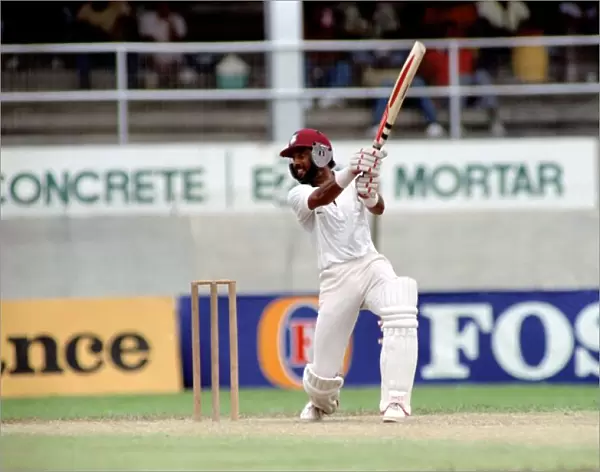February 1990 90-1082-058 International Test Match Cricket. West Indies vs England