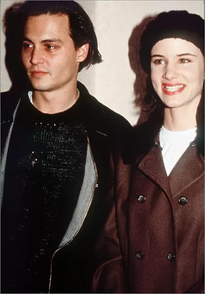 Johnny Depp and Juliette Lewis circa 1993