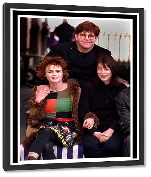 Women Talking Dirty film photocall April 1999 Elton John executive producer with