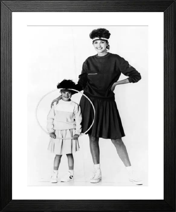 Framed Print : Mother and Daughter Print, August 1982 Framed Print : Mother and Daughter Print, August 1982