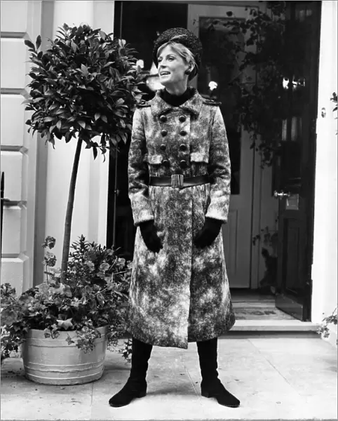 Fashion 1960s: The Dior Autumn  /  Winter Collection 1966 was held at the Dior Boutique in