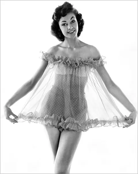 Reveille Nightwear Fashions. May 1958 P011125