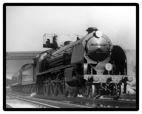 English Railways, locomotive No. 753 c. 1950 English Railways