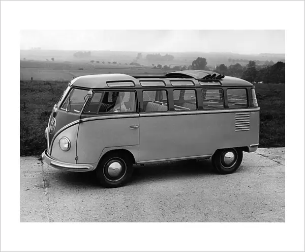Motors. Germany. Volkeswagen. July 1955 P009138