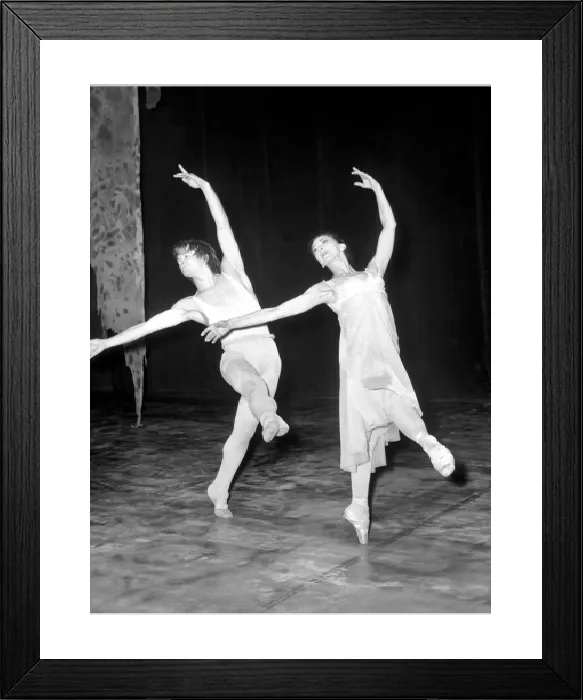 Framed Print : Margot and Rudolf in Pelleas et Melisande Print Framed Print : Margot and Rudolf in Pelleas et Melisande Print