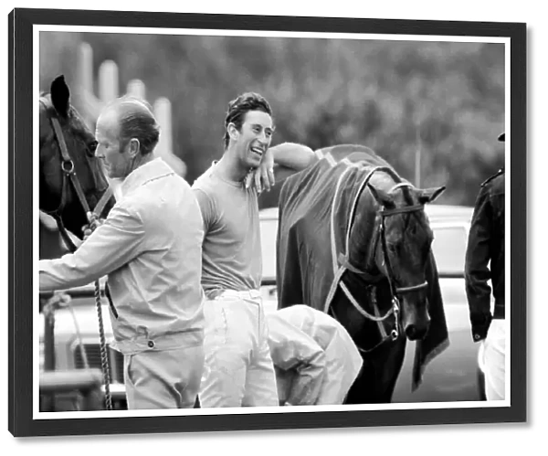 Prince Charles. Windson Polo. June 1977 R77-3435