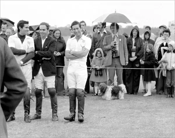 Prince Charles playing polo. June 1977 R77-3218-017