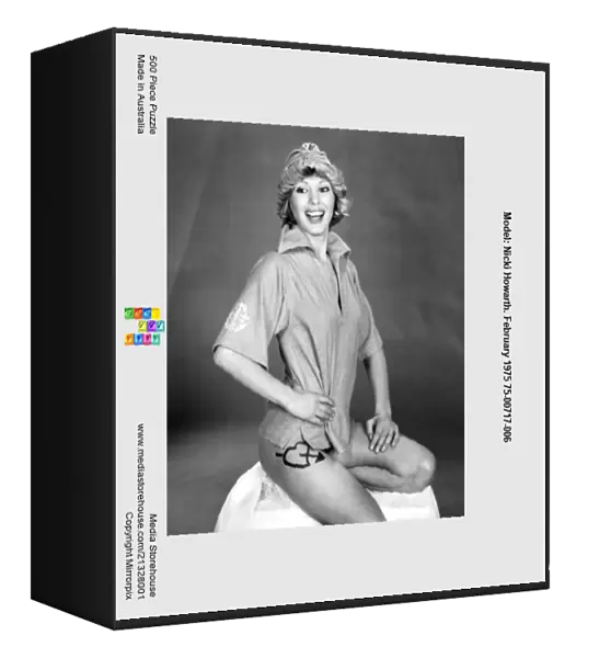 Model: Nicki Howarth. February 1975 75-00717-006
