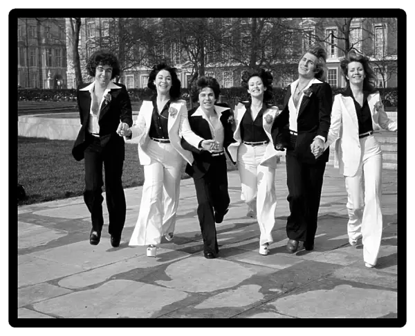 The Guys and Dolls pop group. February 1975 75-01169-005