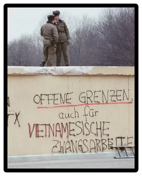 New Years Eve, West Berlin, West Germany 31st December 1989