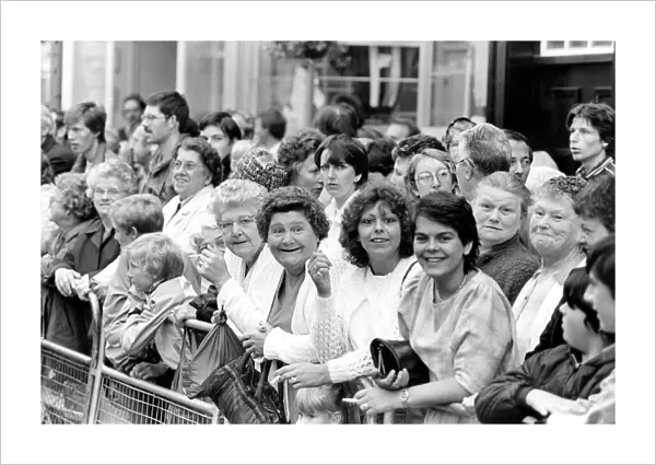 Durham Miners Gala - Crowds watch the gala pass by