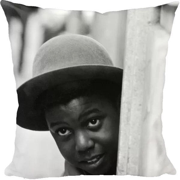 Kelvin Grant (11) singer with Musical Youth, a British Jamaican pop  /  reggae group