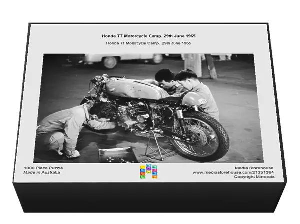 Honda TT Motorcycle Camp. 29th June 1965
