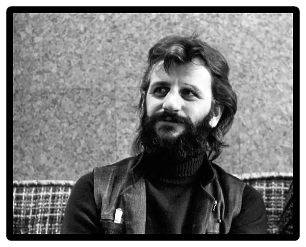Ex Beatle Ringo Starr. April 1975 75-1771-007