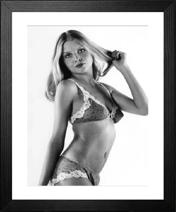 Framed Print : Janet Reger Bra and Panties Print, June 1978 Framed Print : Janet Reger Bra and Panties Print, June 1978