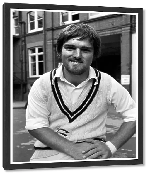 Cricketer Mike Gatting. June 1980