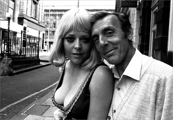 Eric Sykes with Alexandre Dane in Big Bad House at the Theatre Royal July 1971