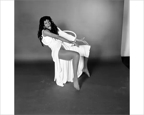 Donna Summer, in the UK to promote her controversial new record '