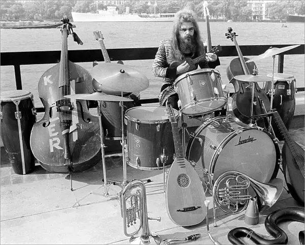 Roy Wood August 1973 Former member of The Move and Wizzard