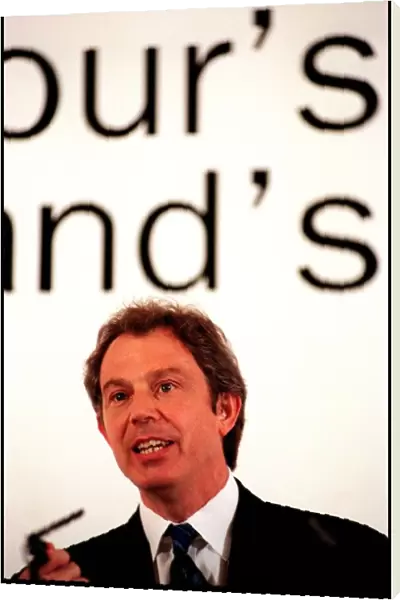 Tony Blair talks to Labours parliamentary constituents July 1998 at The Caledonian