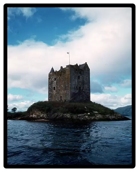 Castle Stalker Appin Firth of Lorne Scotland 1980