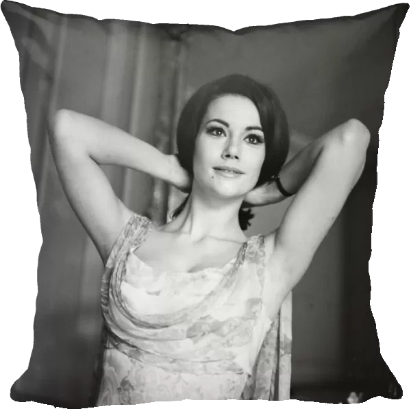 Parisienne actress Claudine Auger who will play Domino in the James Bond film