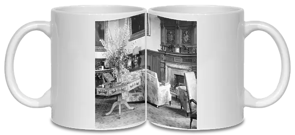 The Drawing Room of Lambton Castle in December 1931